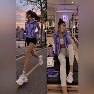 lululemon athletica Purple Stride Jacket Brushed Size 4